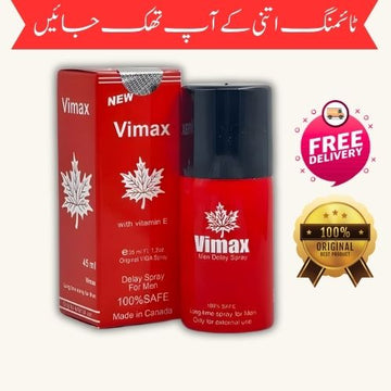 Vimax Men Delay Spray with Vitamin E